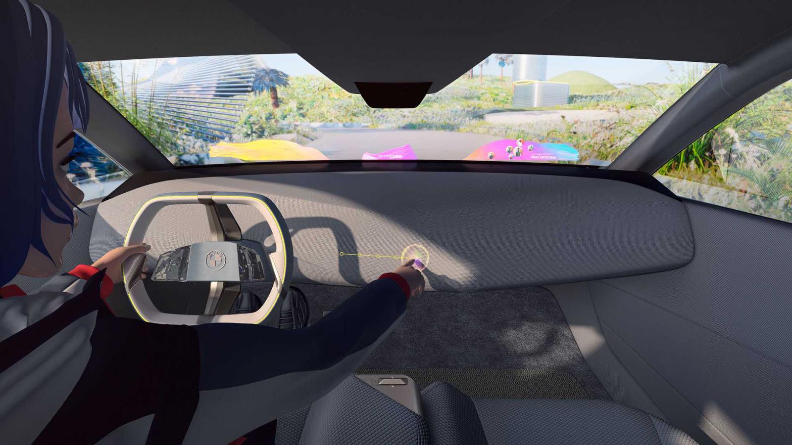 Το BMW i Vision Dee αλλάζει χρώματα και έχει τεράστιο Head-Up Display